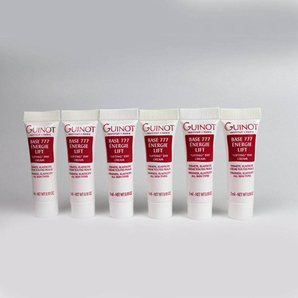 Guinot Base Energie Lifting 777 Day Cream Creme 6 TRIAL TUBES 3ML EACH